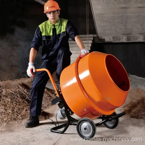 Electric Cement Mixer Portable Concrete Mixer Machine